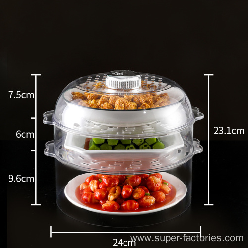 Stackable Food Insulation Cover For Home Kitchen